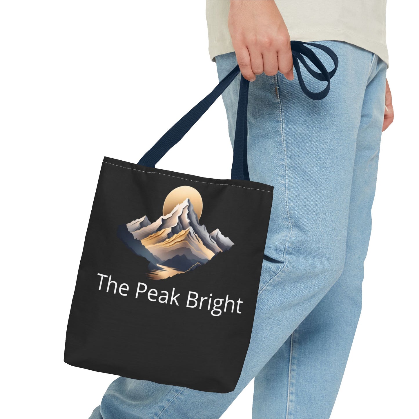 Mountain Landscape Tote Bag - The Peak Bright