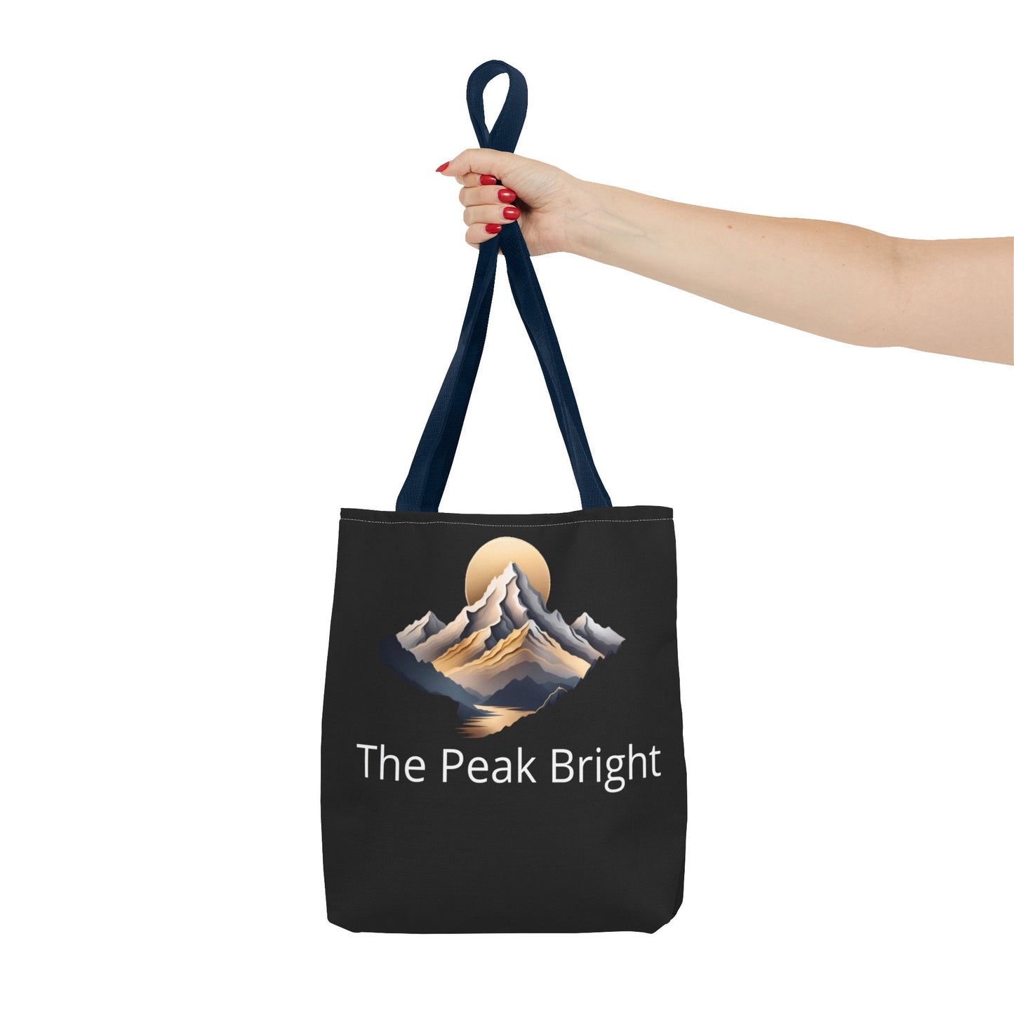 Mountain Landscape Tote Bag - The Peak Bright