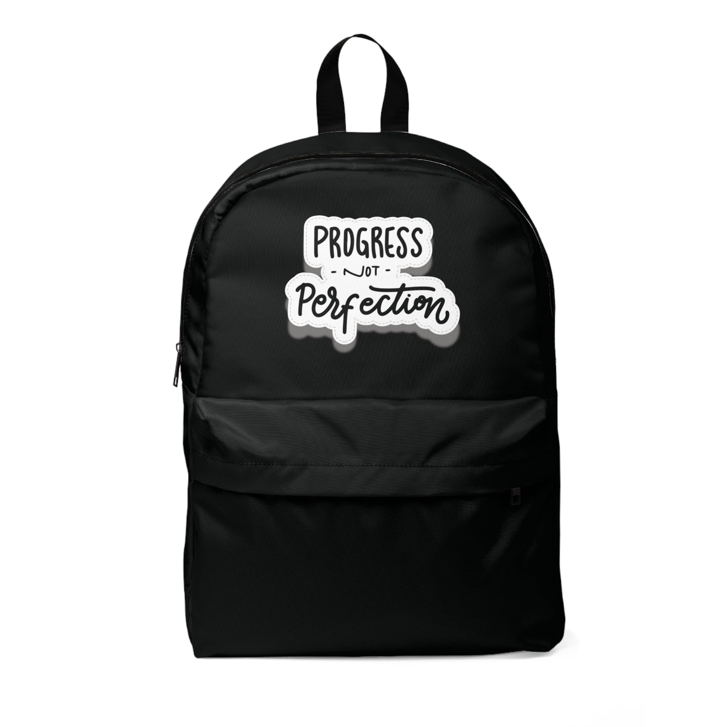 Progress Not Perfection Unisex Classic Backpack - Motivational Student Bag