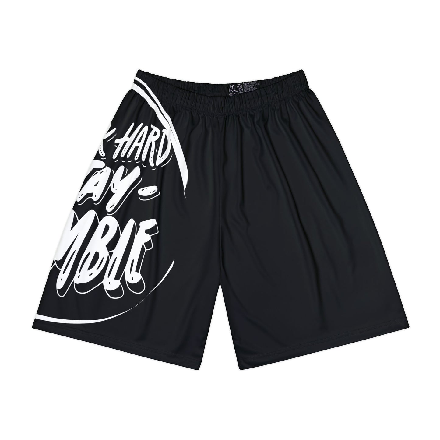 Motivational Men’s Sports Shorts - "Work Hard, Play Hard"