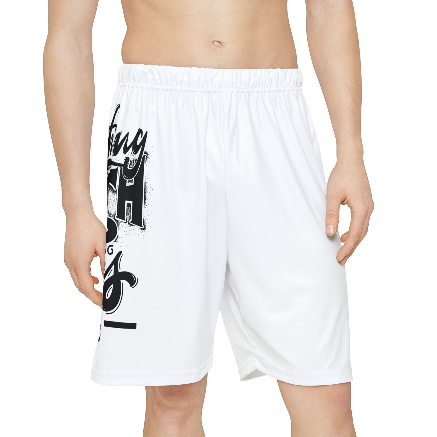 Men's Sports Shorts - Motivational Graphic Athletic Wear for Active Lifestyles