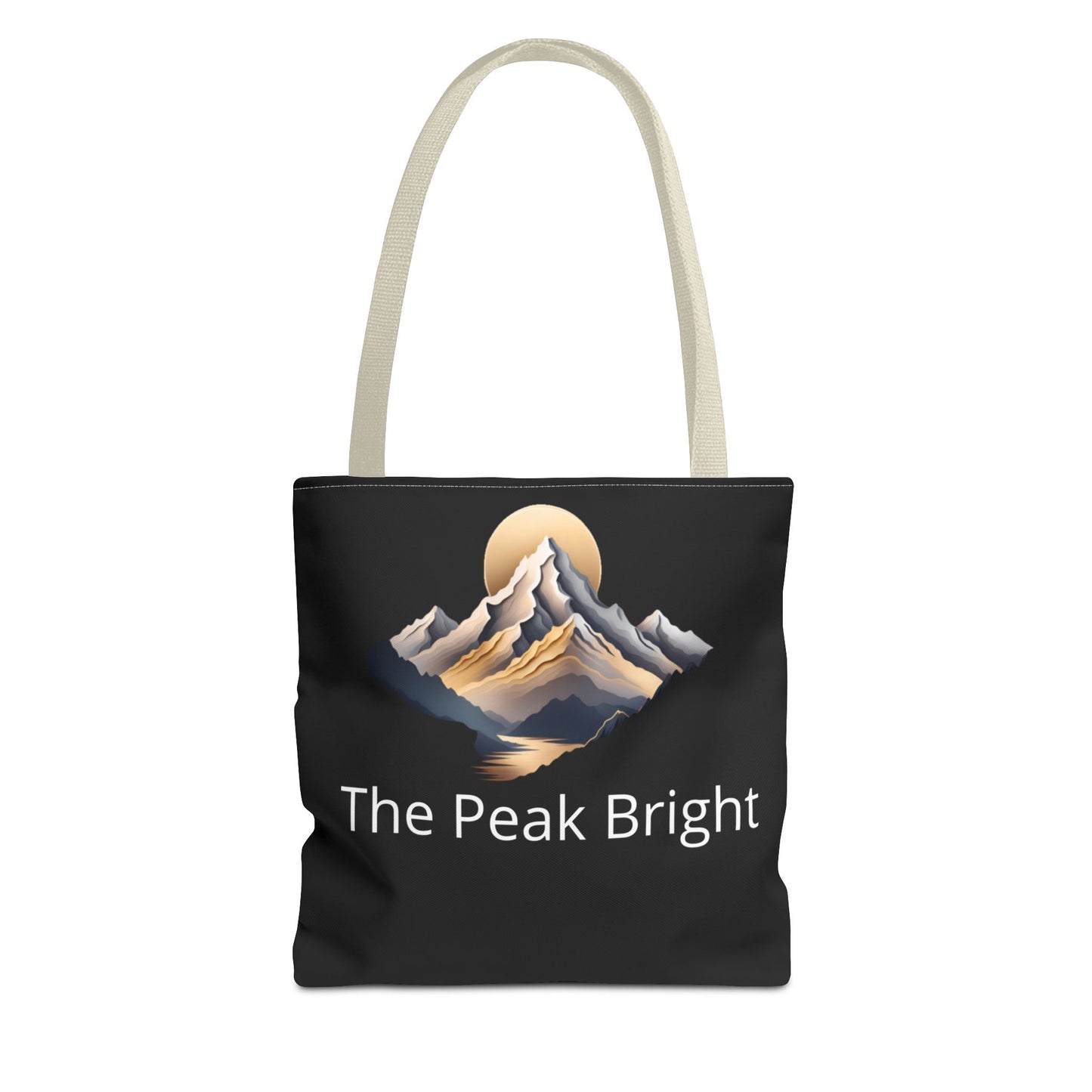 Mountain Landscape Tote Bag - The Peak Bright