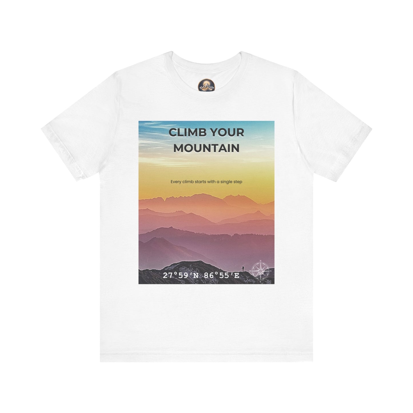 Climb Your Mountain Unisex Tee - Adventure Inspired Graphic T-Shirt