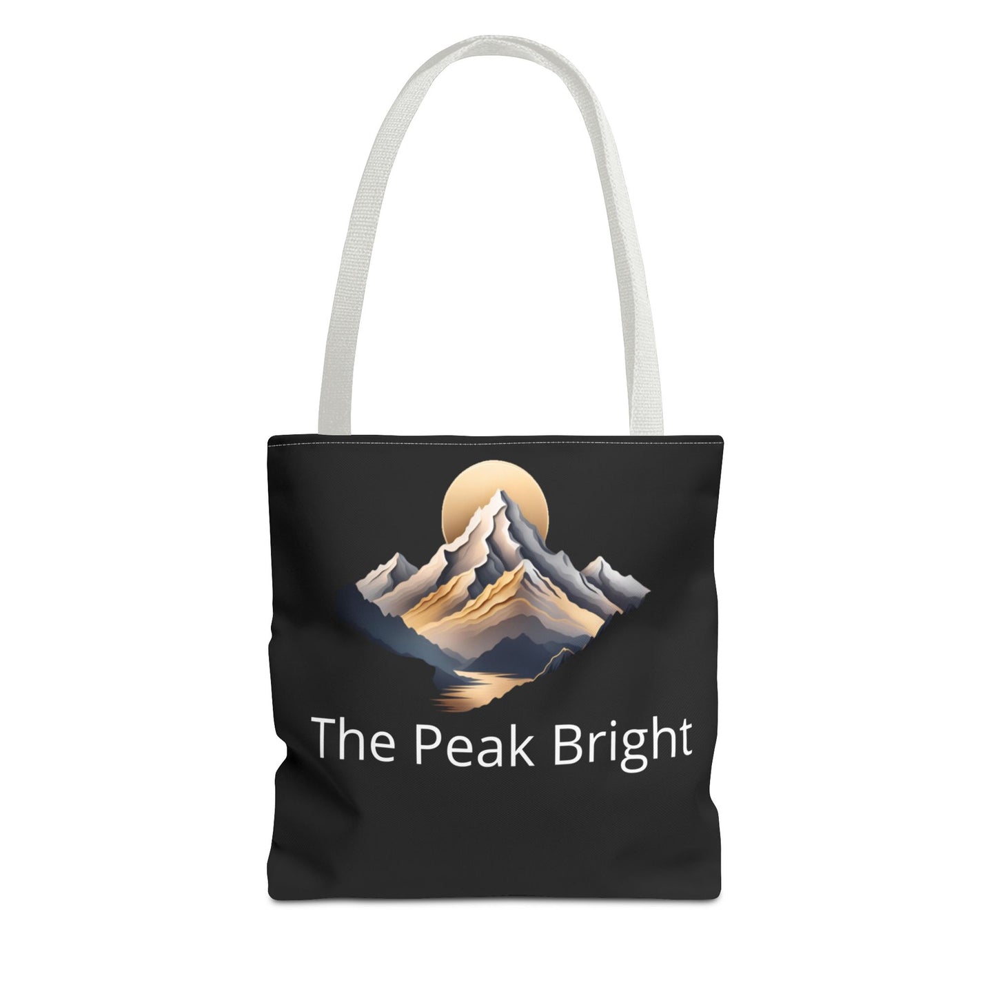 Mountain Landscape Tote Bag - The Peak Bright