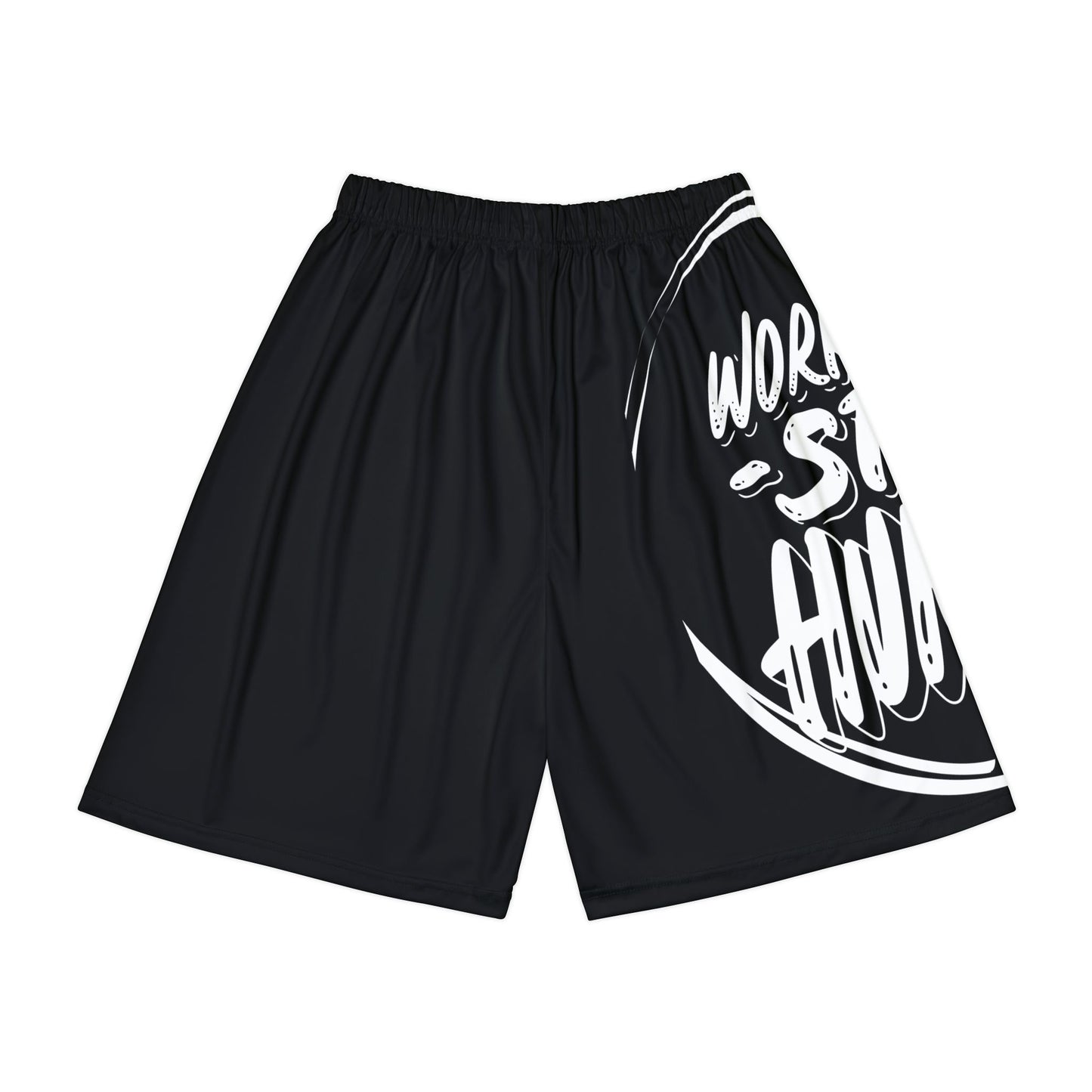 Motivational Men’s Sports Shorts - "Work Hard, Play Hard"