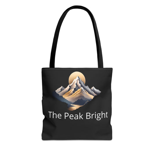 Mountain Landscape Tote Bag - The Peak Bright