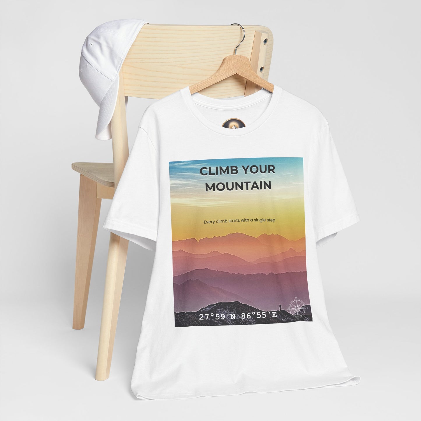 Climb Your Mountain Unisex Tee - Adventure Inspired Graphic T-Shirt