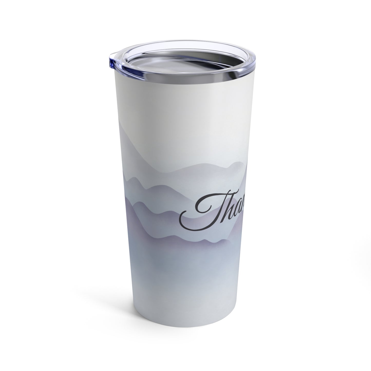 Mountain View 20oz Tumbler - Thank You Design