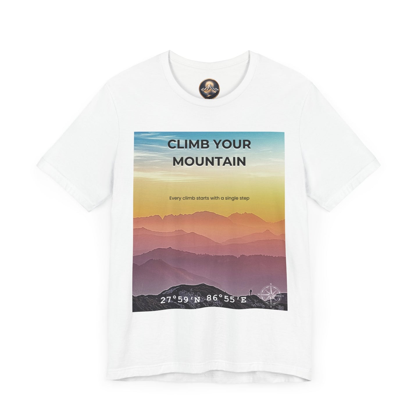 Climb Your Mountain Unisex Tee - Adventure Inspired Graphic T-Shirt