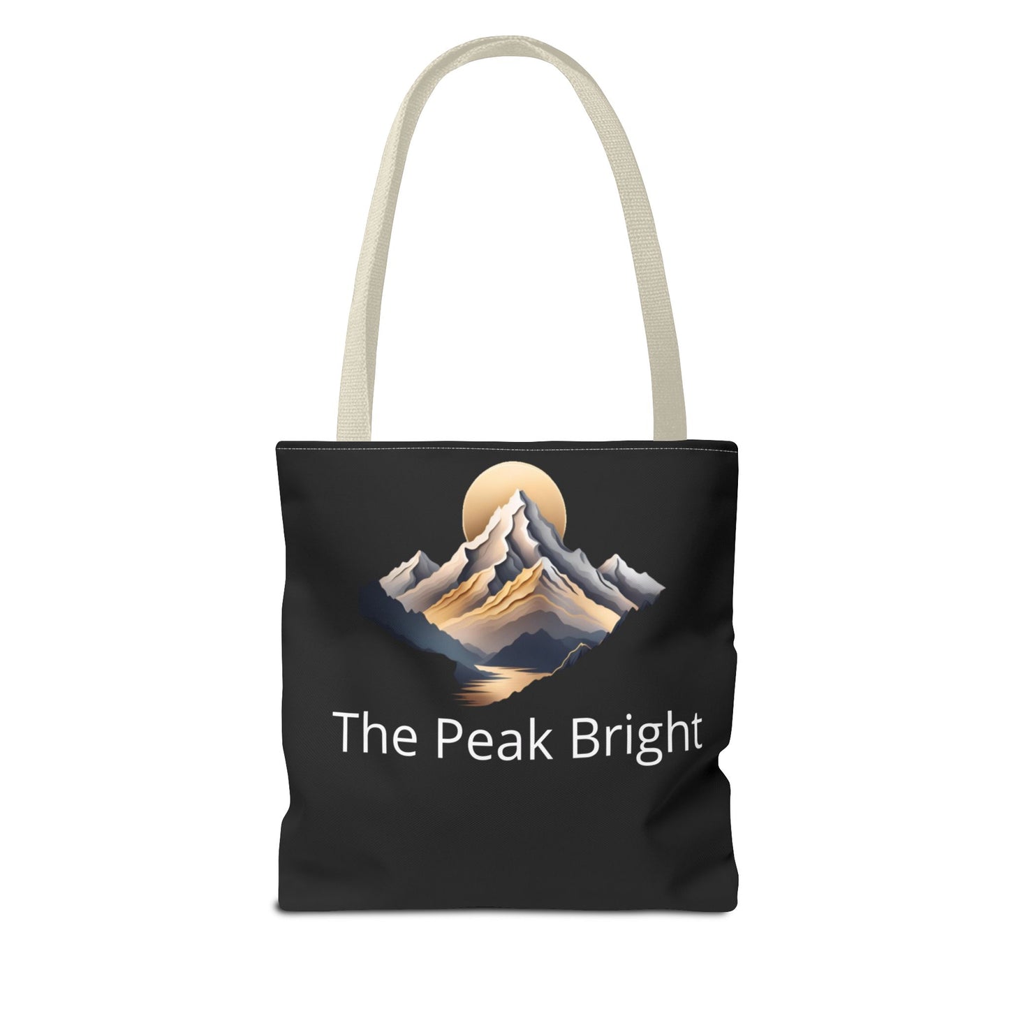 Mountain Landscape Tote Bag - The Peak Bright