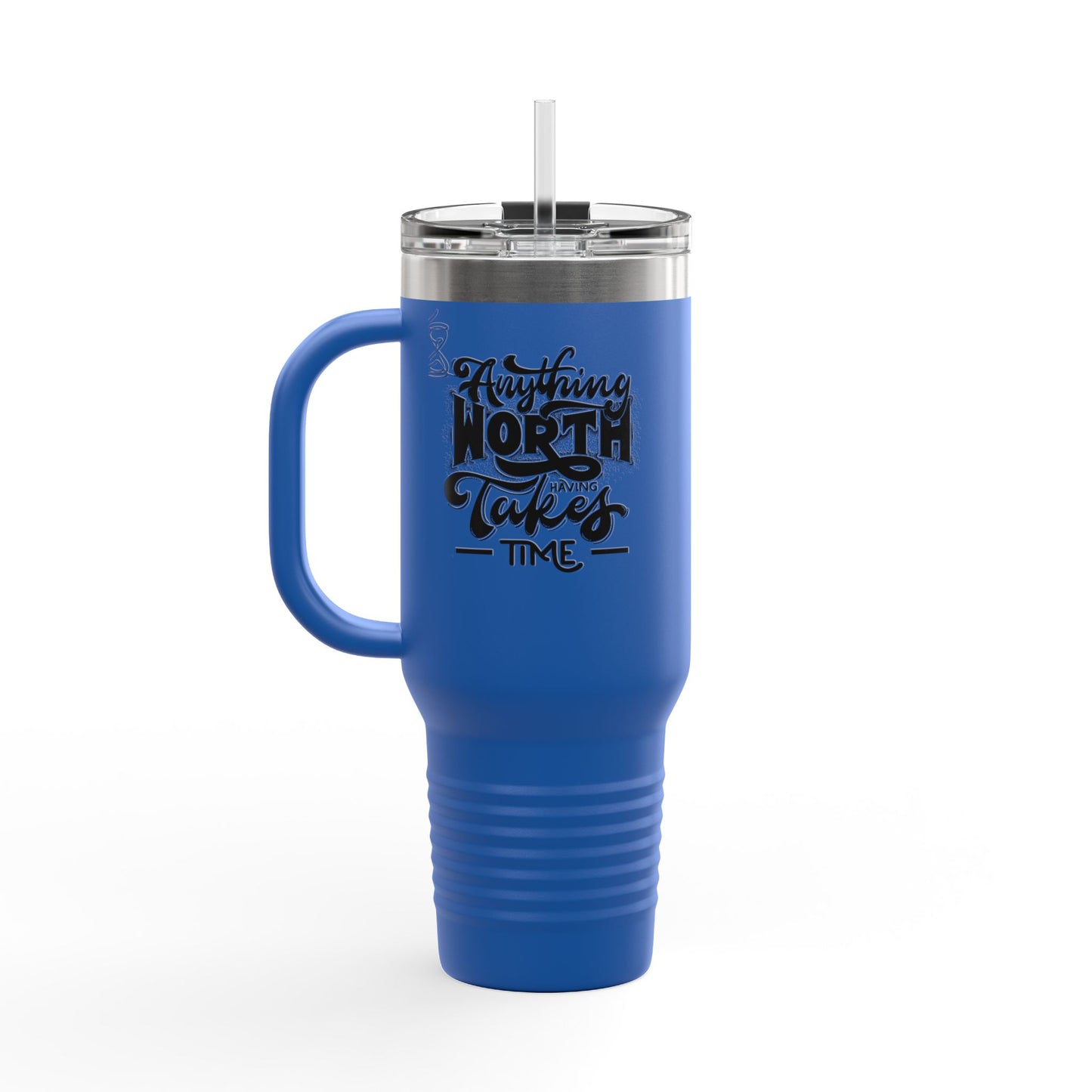 40oz Insulated Travel Mug with Straw - Perfect for On-the-Go Hydration