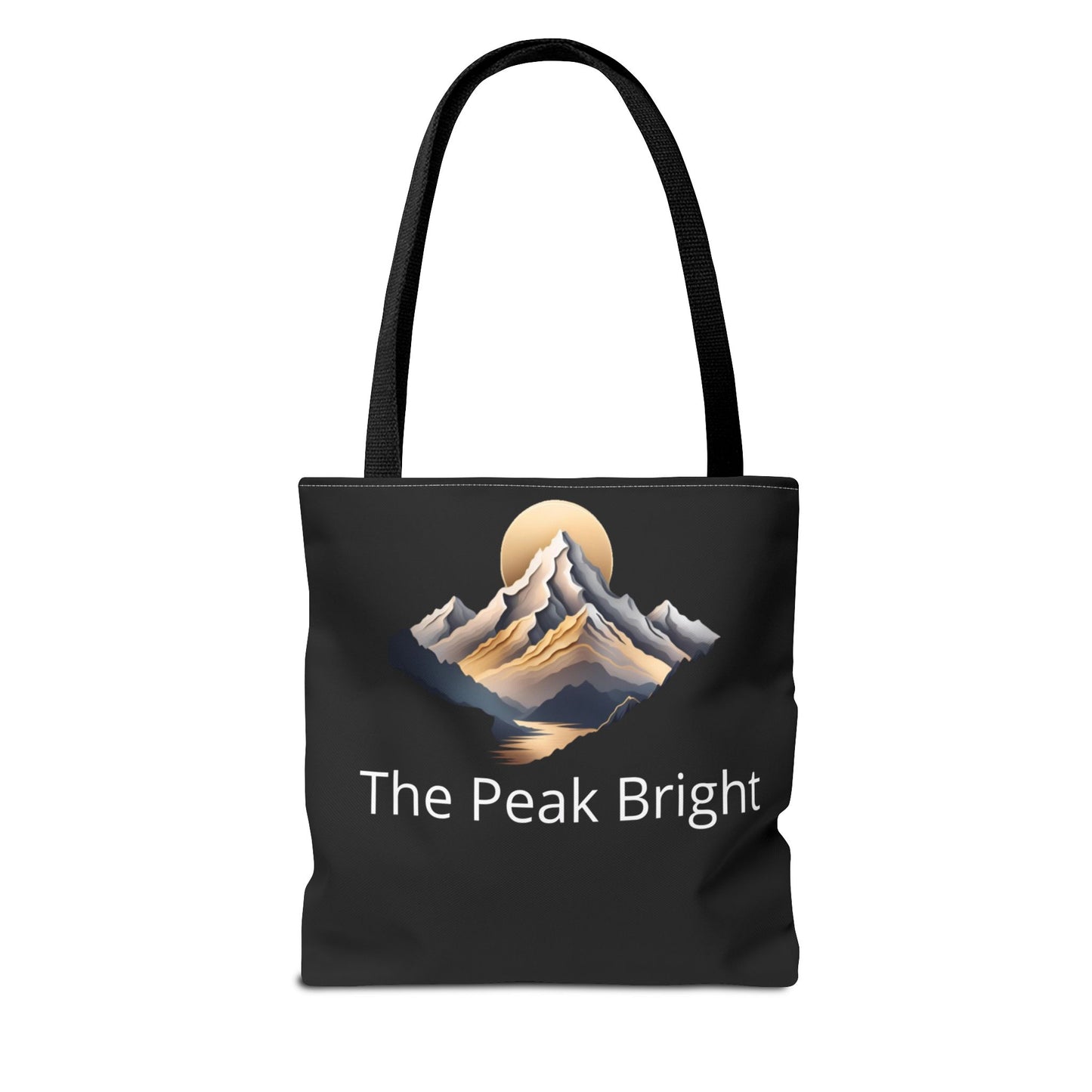 Mountain Landscape Tote Bag - The Peak Bright