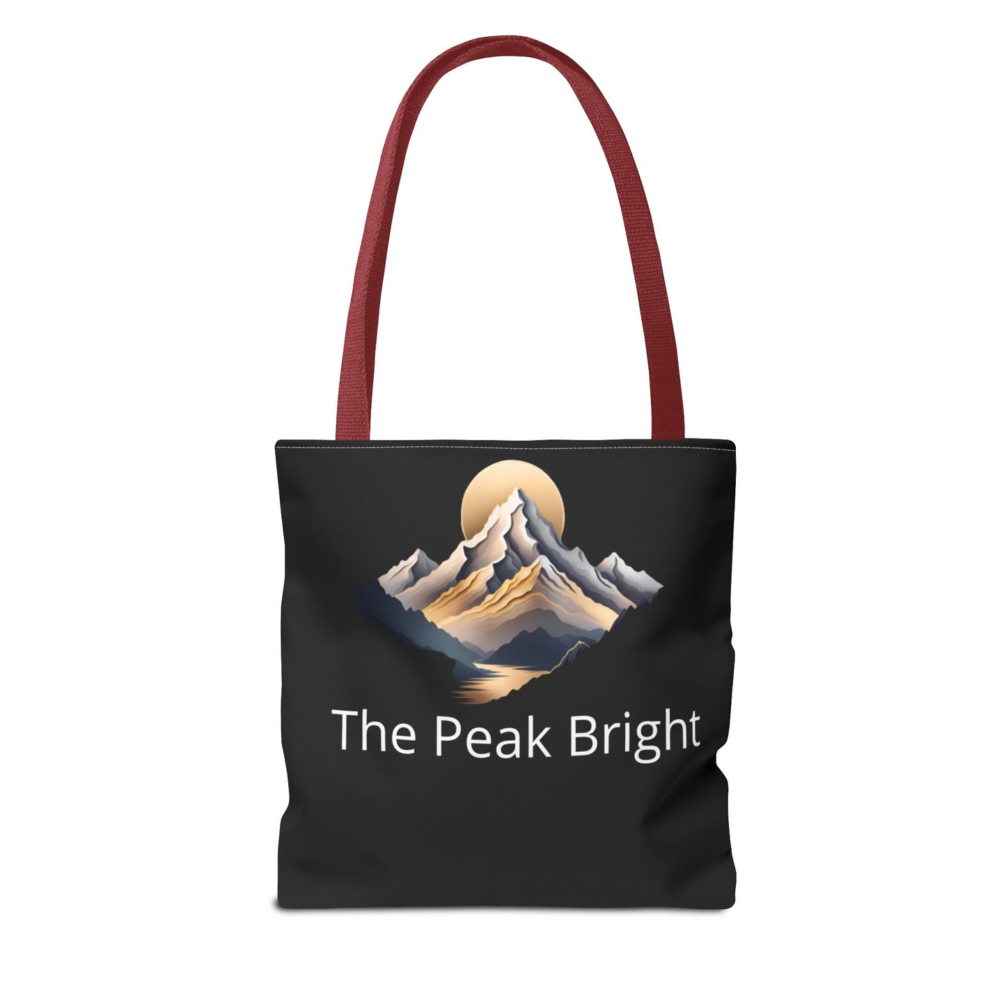 Mountain Landscape Tote Bag - The Peak Bright