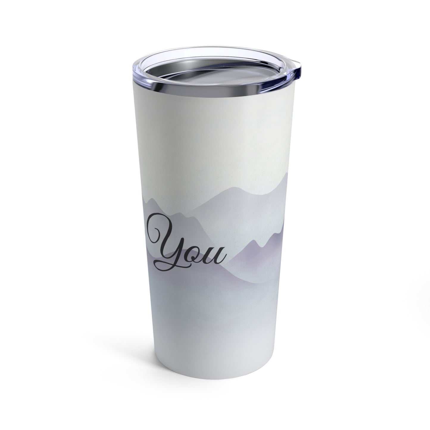 Mountain View 20oz Tumbler - Thank You Design