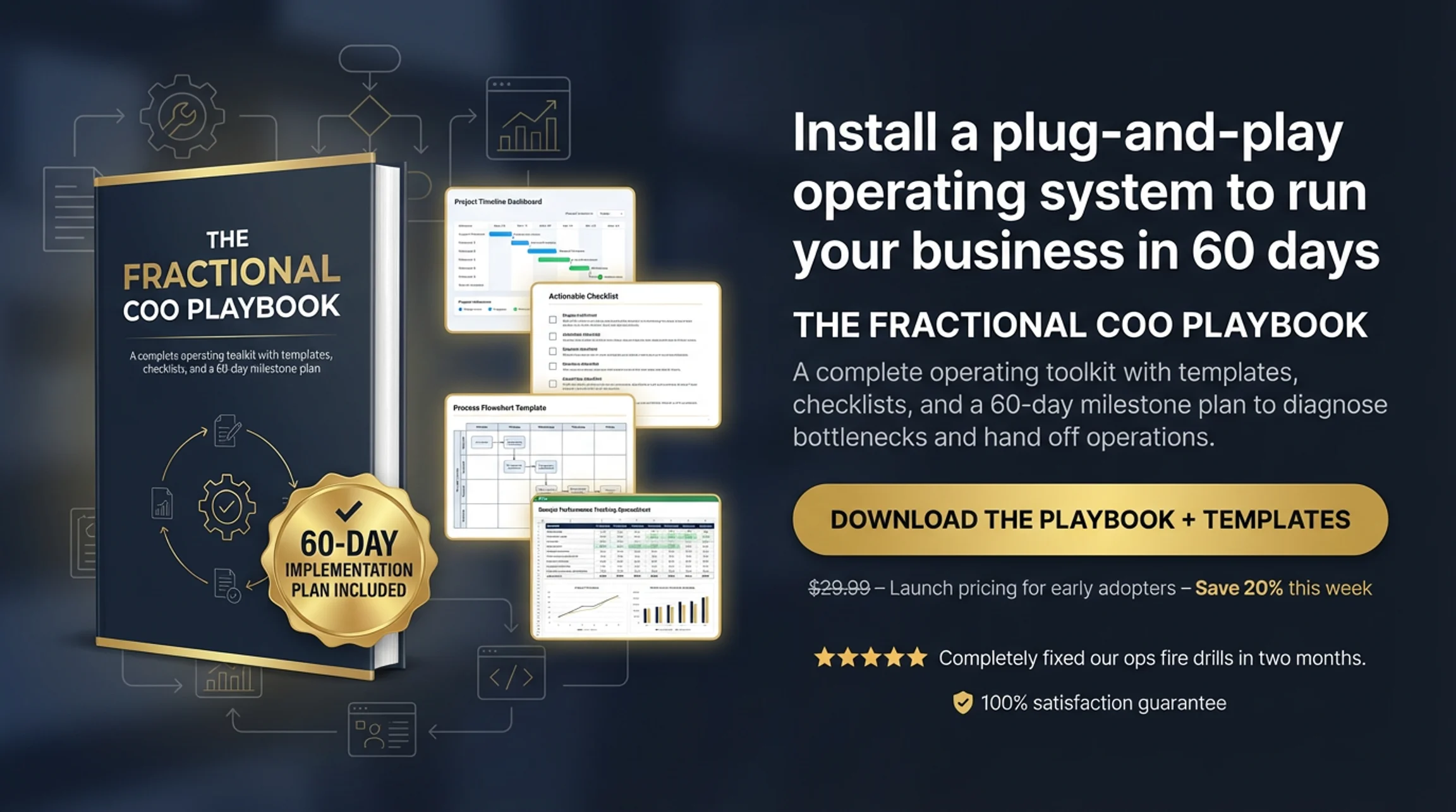 The Fractional COO Playbook Hero Banner